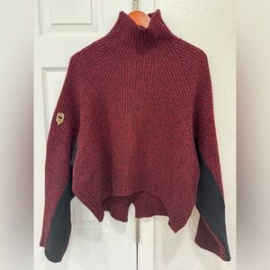 Zadig & Voltaire Mock Neck Sweater Oversized